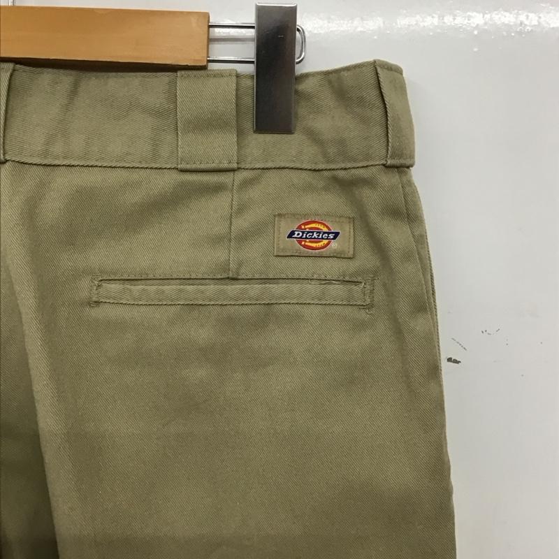 ディッキーズ Dickies パンツ ワークパンツ、ペインターパンツ ワークパンツ ワイドパンツ カジュアルパンツ 33インチ 無地 ベージュ / ベージュ / beige メンズ USED 古着 中古 10159118