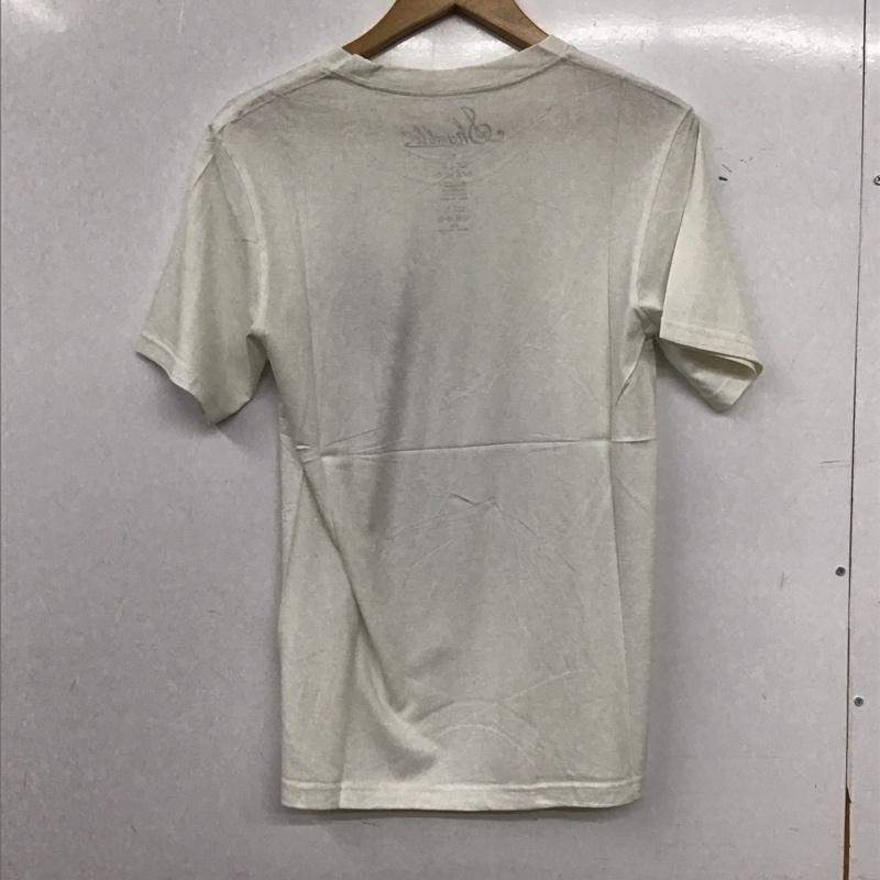 シャンブルズ Shambles Tシャツ 半袖 半袖カットソー プリントTシャツ クルーネックカットソー ナンバーナイン S プリント 白 / ホワイト / white メンズ USED 古着 中古 10159120