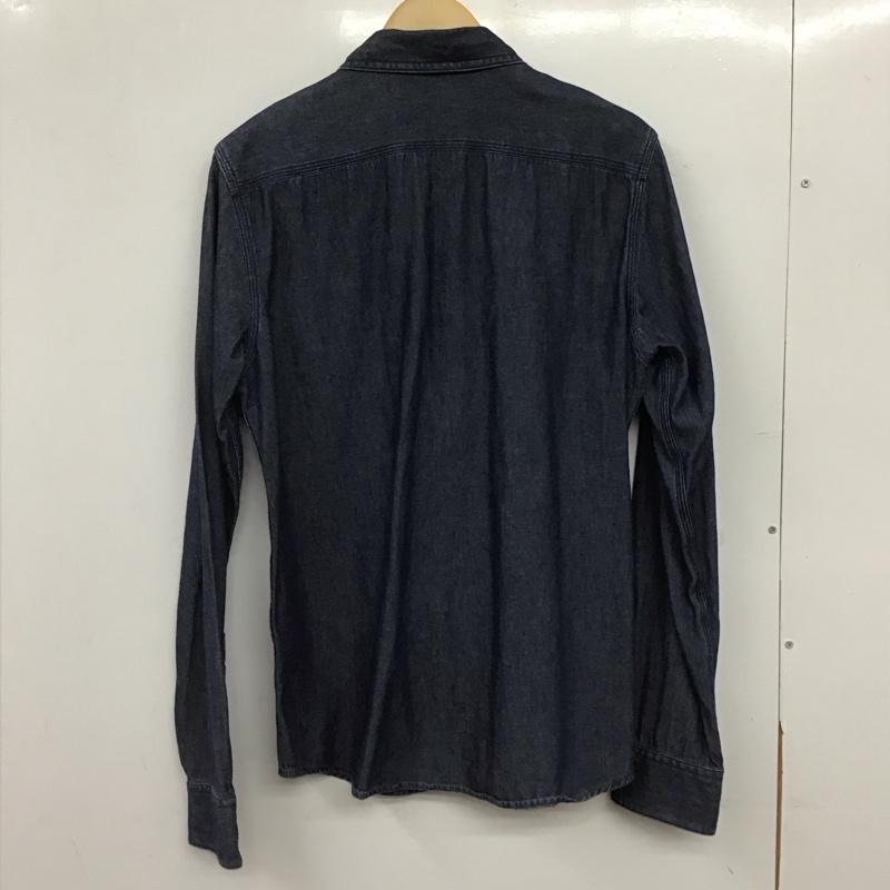 リーバイス Levi s シャツ、ブラウス 長袖 長袖シャツ デニムシャツ M 無地 インディゴ / インディゴ / Indigo メンズ USED 古着 中古 10159125