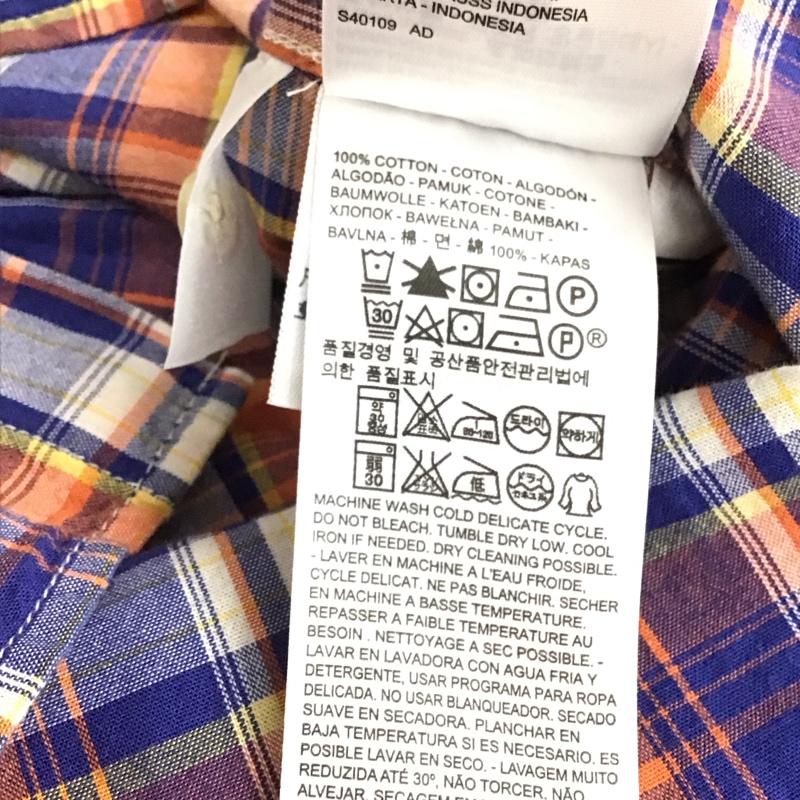リーバイス Levi s シャツ、ブラウス 長袖 長袖シャツ チェックシャツ カラーシャツ L チェック マルチカラー / マルチカラー / multicolor メンズ USED 古着 中古 10159126