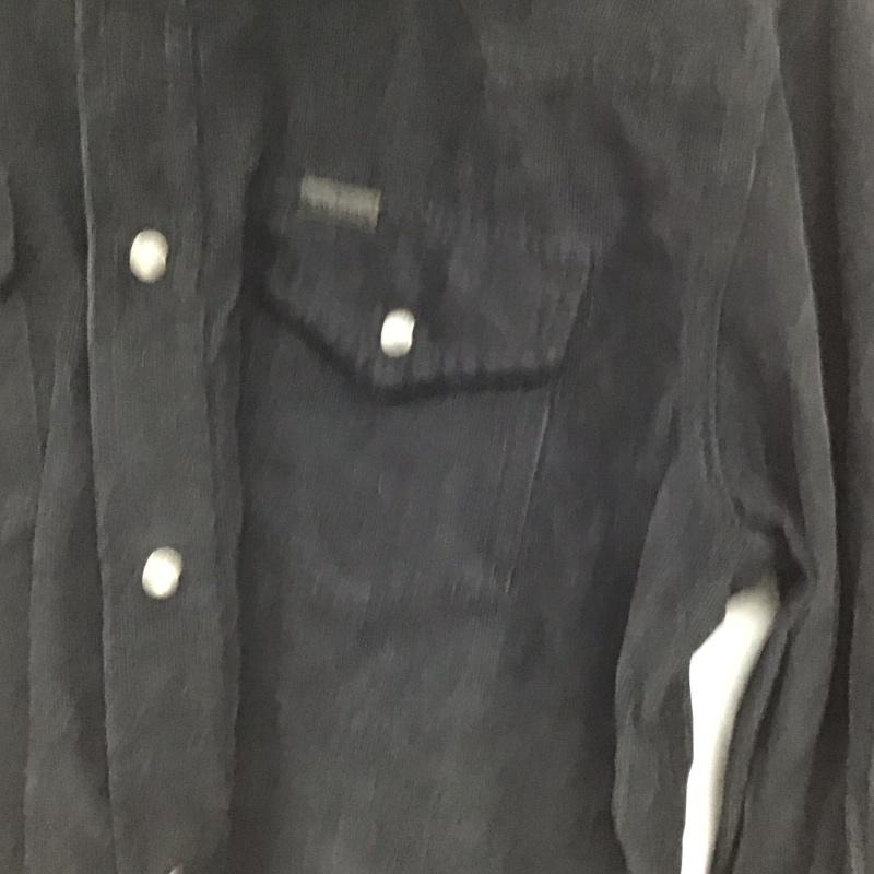 ディーゼル DIESEL シャツ、ブラウス 長袖 長袖シャツ コーデュロイシャツ カジュアルシャツ S 無地 紺 / ネイビー / navy メンズ USED 古着 中古 10159127