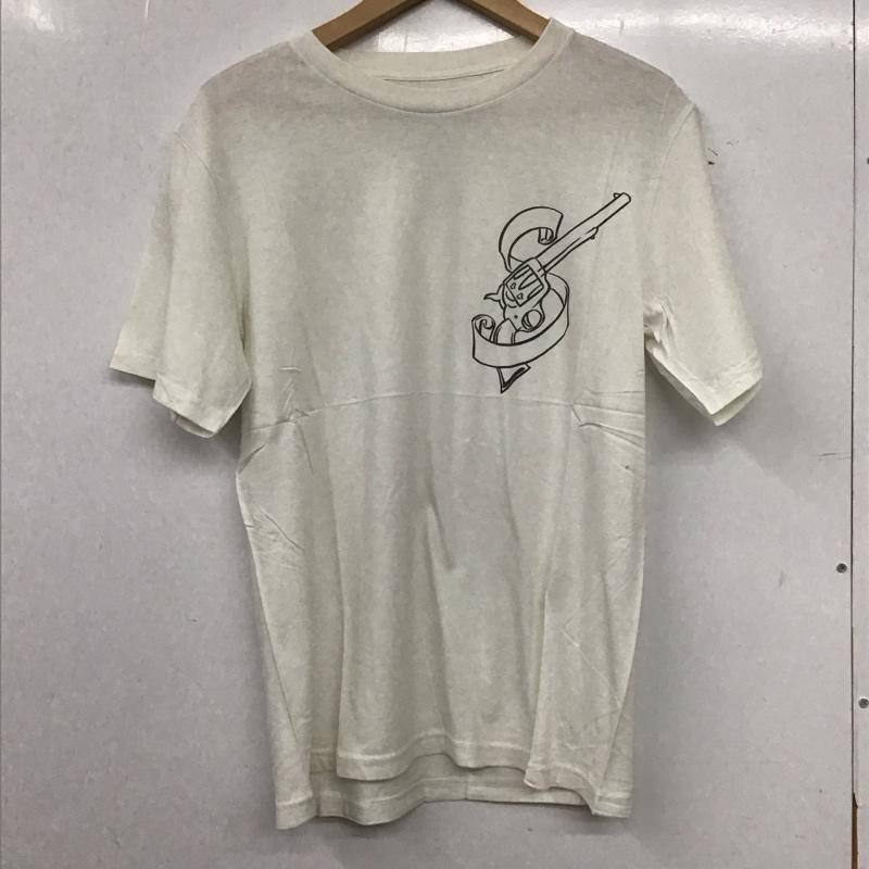 シャンブルズ Shambles Tシャツ 半袖 半袖カットソー プリントTシャツ クルーネックカットソー ナンバーナイン S プリント 白 / ホワイト / white メンズ USED 古着 中古 10159128