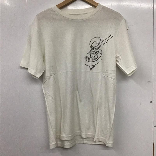 シャンブルズ Shambles Tシャツ 半袖 半袖カットソー プリントTシャツ クルーネックカットソー ナンバーナイン S プリント 白 / ホワイト / white メンズ USED 古着 中古 10159128