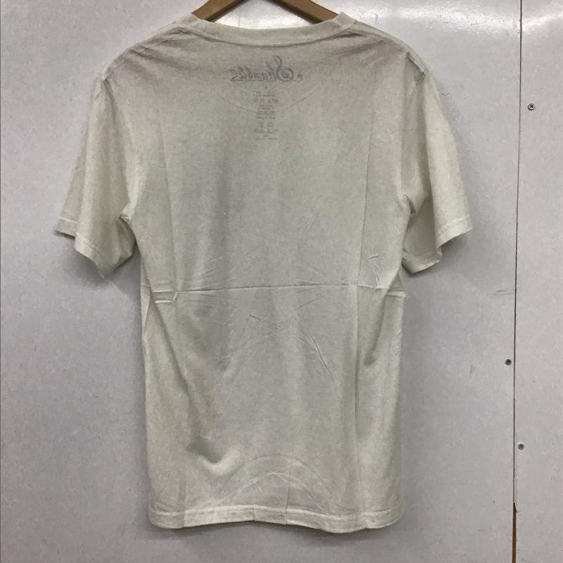 シャンブルズ Shambles Tシャツ 半袖 半袖カットソー プリントTシャツ クルーネックカットソー ナンバーナイン S プリント 白 / ホワイト / white メンズ USED 古着 中古 10159128