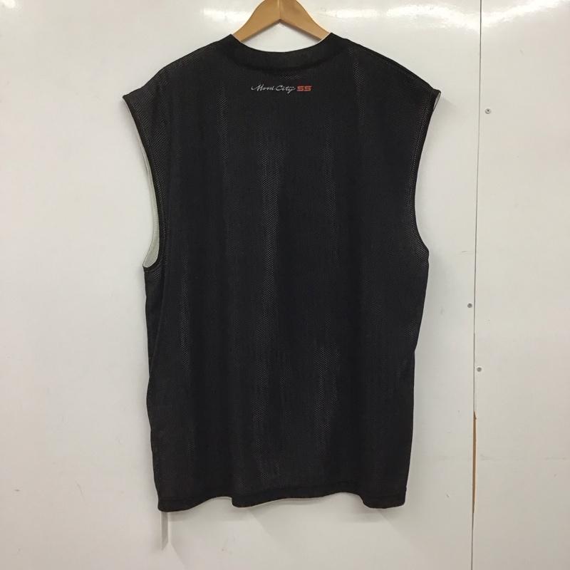 ラディアル RADIALL タンクトップ タンクトップ タンクトップ ノースリーブカットソー クルーネック XL ロゴ、文字 白 / ホワイト / white X 黒 / ブラック / black メンズ USED 古着 中古 10159130