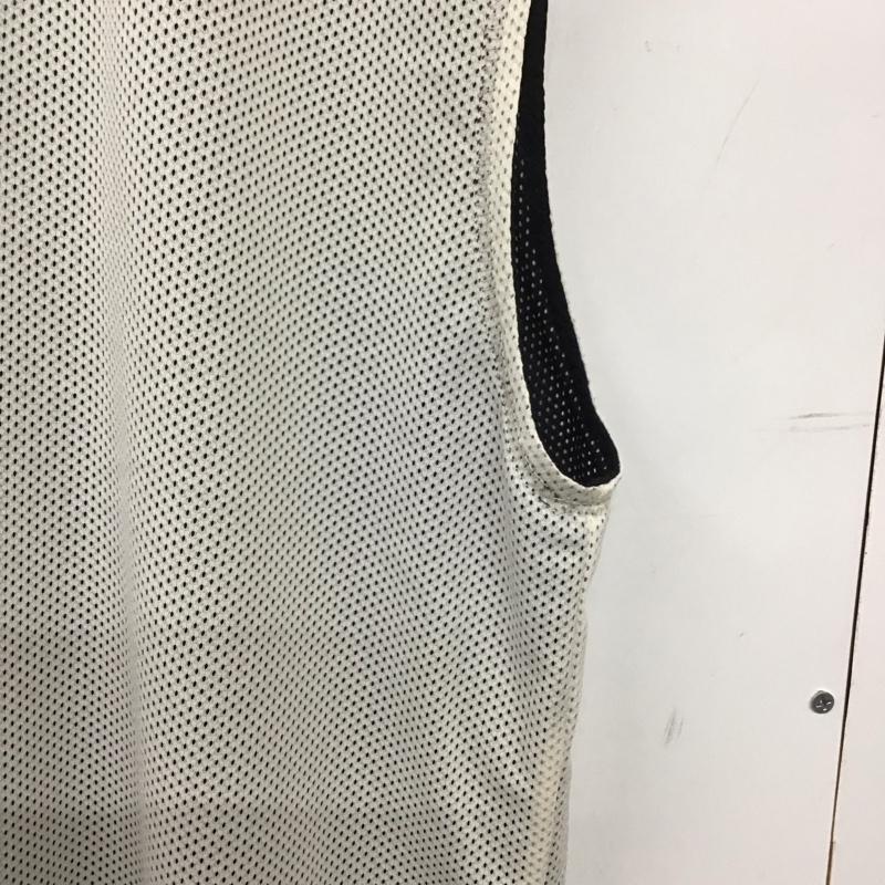 ラディアル RADIALL タンクトップ タンクトップ タンクトップ ノースリーブカットソー クルーネック XL ロゴ、文字 白 / ホワイト / white X 黒 / ブラック / black メンズ USED 古着 中古 10159130