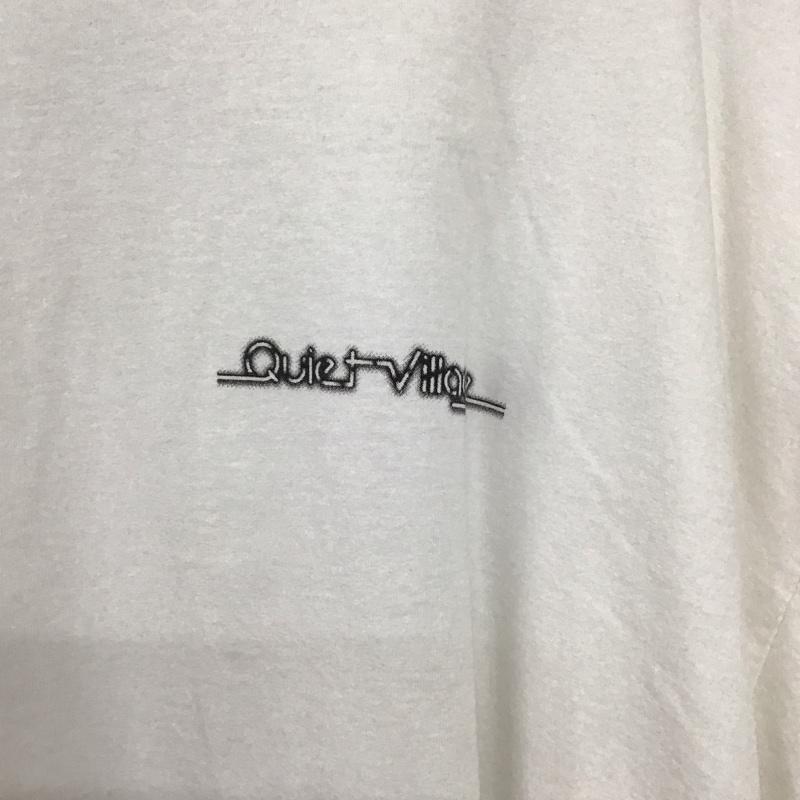 イズネス ミュージック ISNESS MUSIC Tシャツ 半袖 半袖カットソー プリントTシャツ クルーネックカットソー L ロゴ、文字 白 / ホワイト / white メンズ USED 古着 中古 10159131