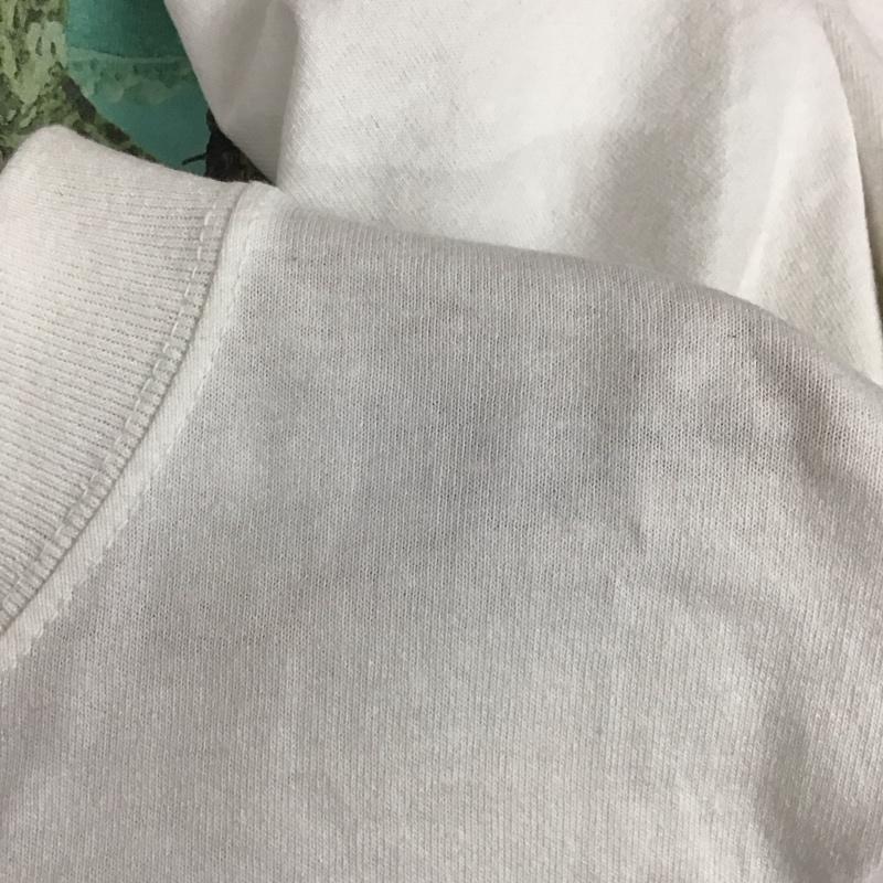 イズネス ミュージック ISNESS MUSIC Tシャツ 半袖 半袖カットソー プリントTシャツ クルーネックカットソー L ロゴ、文字 白 / ホワイト / white メンズ USED 古着 中古 10159131