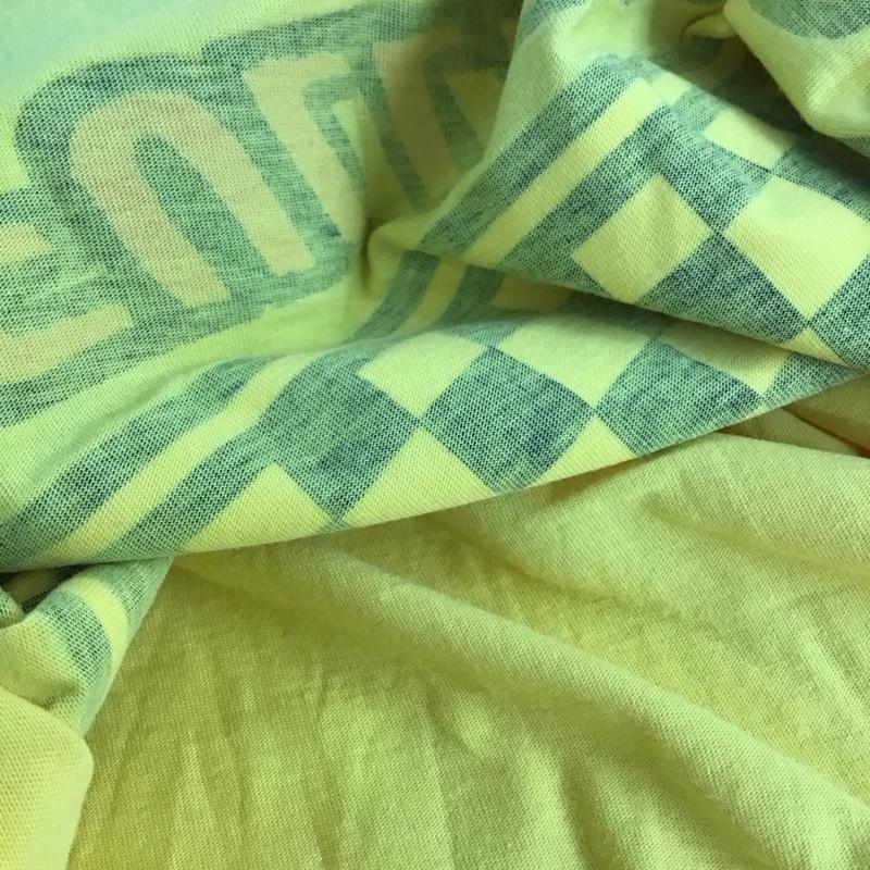 ディーゼル DIESEL Tシャツ 半袖 半袖カットソー プリントTシャツ クルーネックカットソー M プリント 黄 / イエロー / yellow メンズ USED 古着 中古 10159132