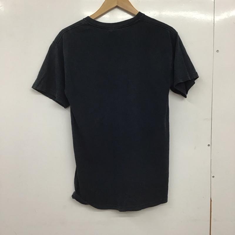 ギルダン GILDAN Tシャツ 半袖 半袖カットソー プリントTシャツ クルーネックカットソー S プリント ダークグレー / ダークグレー / メンズ USED 古着 中古 10159133