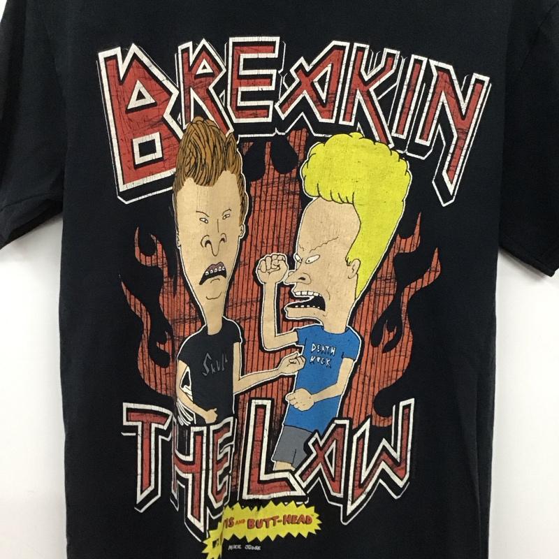 ギルダン GILDAN Tシャツ 半袖 半袖カットソー プリントTシャツ クルーネックカットソー S プリント ダークグレー / ダークグレー / メンズ USED 古着 中古 10159133