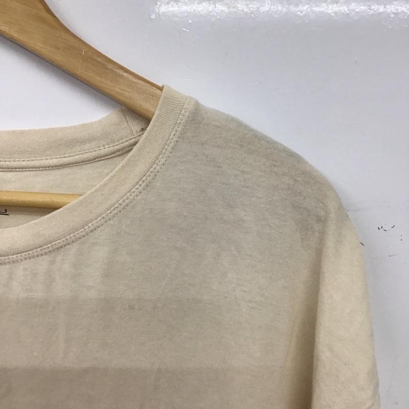 ディズニー Disney Tシャツ 半袖 半袖カットソー プリントTシャツ クルーネックカットソー S プリント ベージュ / ベージュ / beige メンズ USED 古着 中古 10159134