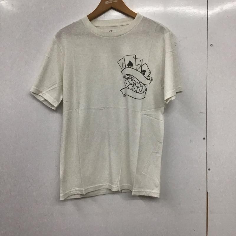 シャンブルズ Shambles Tシャツ 半袖 半袖カットソー プリントTシャツ クルーネックカットソー ナンバーナイン S プリント 白 / ホワイト / white メンズ USED 古着 中古 10159135