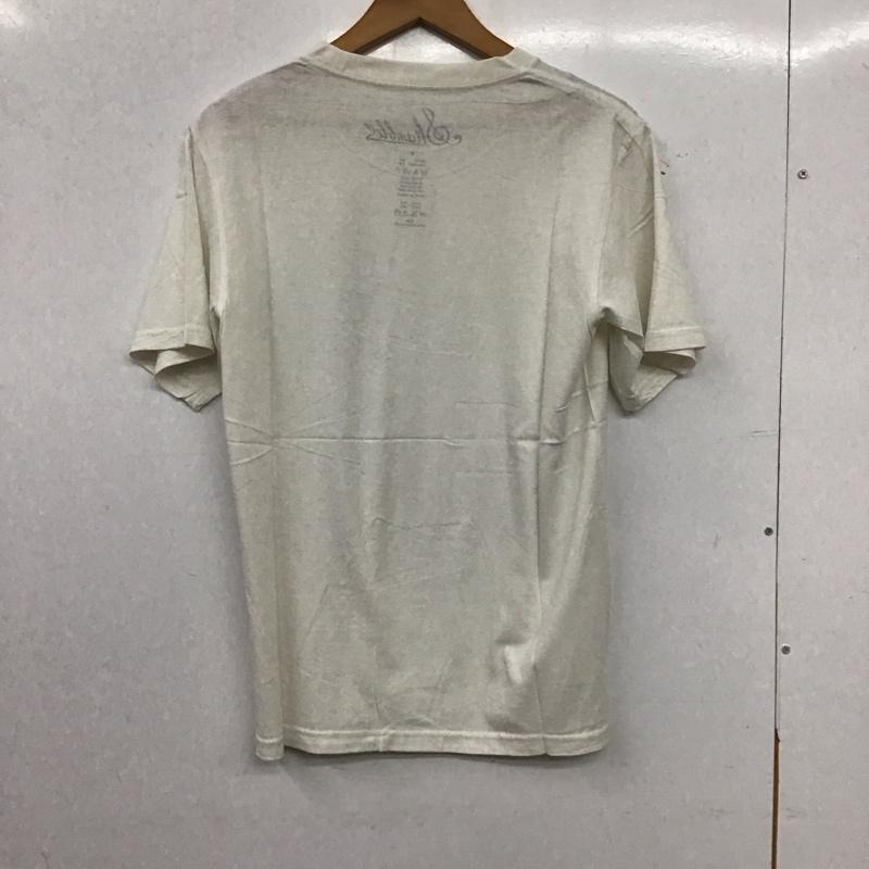 シャンブルズ Shambles Tシャツ 半袖 半袖カットソー プリントTシャツ クルーネックカットソー ナンバーナイン S プリント 白 / ホワイト / white メンズ USED 古着 中古 10159135
