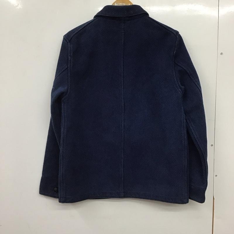ブルーブルー BLUE BLUE ジャケット、上着 ジャンパー、ブルゾン カジュアルジャケット フロントボタン アウター 無地 インディゴ / インディゴ / Indigo メンズ USED 古着 中古 10159136