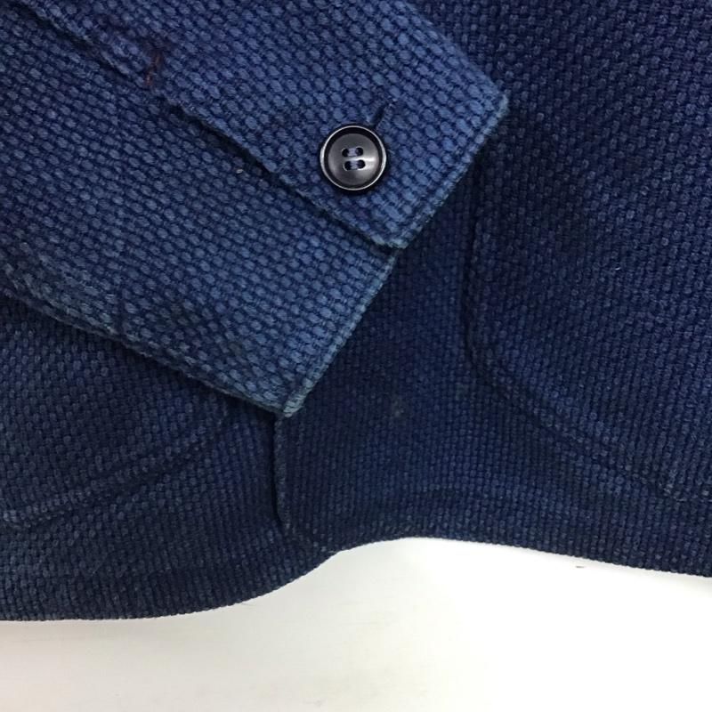 ブルーブルー BLUE BLUE ジャケット、上着 ジャンパー、ブルゾン カジュアルジャケット フロントボタン アウター 無地 インディゴ / インディゴ / Indigo メンズ USED 古着 中古 10159136