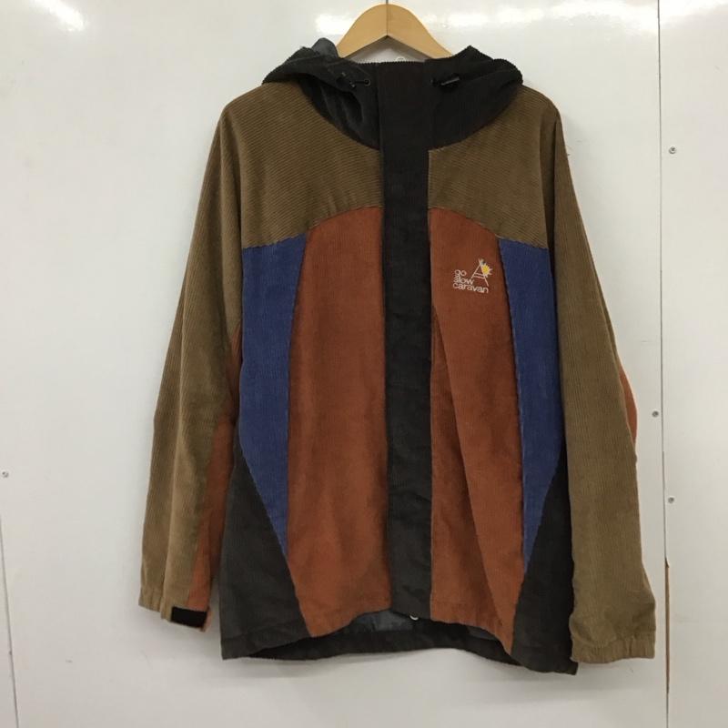 ゴースローキャラバン go slow caravan ジャケット、上着 ジャンパー、ブルゾン ジップアップジャケット アウター コーデュロイジャケット 4 ロゴ、文字 マルチカラー / マルチカラー / multicolor メンズ USED 古着 中古 10159137