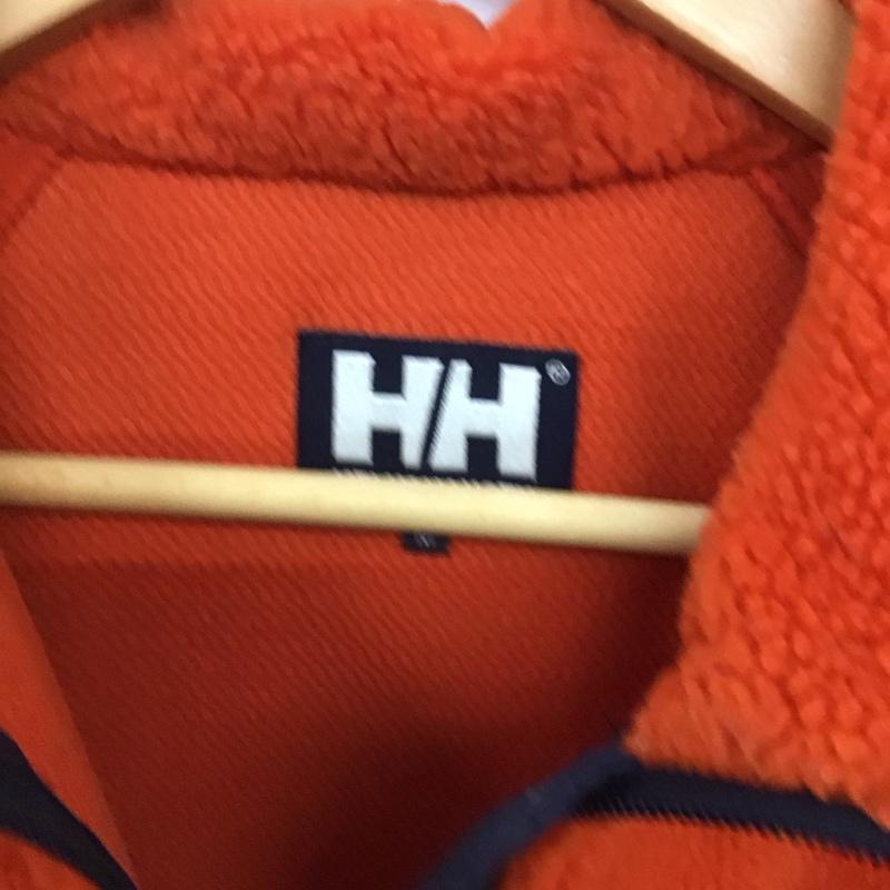 ヘリーハンセン HELLY HANSEN ジャケット、上着 ジャンパー、ブルゾン hh51254 ジップアップフリースジャケット アウター M ロゴ、文字 橙 / オレンジ / orange メンズ USED 古着 中古 10159138