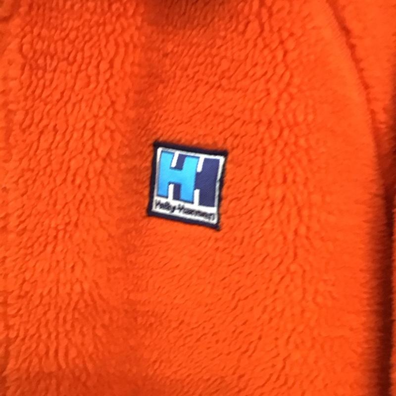 ヘリーハンセン HELLY HANSEN ジャケット、上着 ジャンパー、ブルゾン hh51254 ジップアップフリースジャケット アウター M ロゴ、文字 橙 / オレンジ / orange メンズ USED 古着 中古 10159138