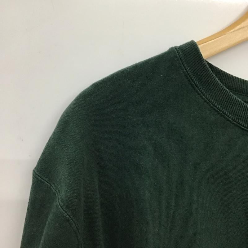 カーハート Carhartt Tシャツ 半袖 半袖カットソー プリントTシャツ クルーネックカットソー M ロゴ、文字 緑 / グリーン / green メンズ USED 古着 中古 10159141