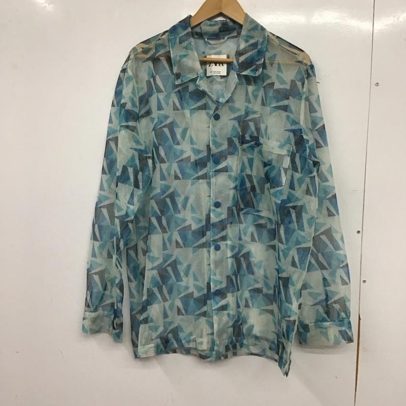 ザラ ZARA シャツ、ブラウス 長袖 長袖シャツ プリントシャツ カラーシャツ M プリント マルチカラー / マルチカラー / multicolor メンズ USED 古着 中古 10159143