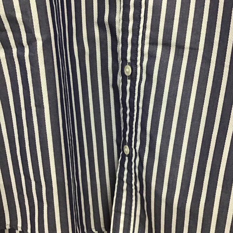 シップス SHIPS シャツ、ブラウス 長袖 長袖シャツ ストライプシャツ S ストライプ 紺 / ネイビー / navy メンズ USED 古着 中古 10159146