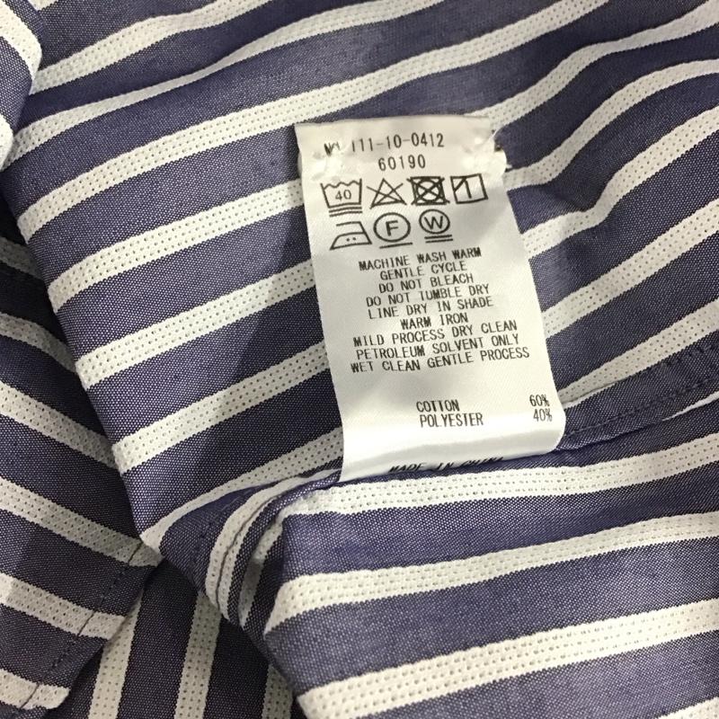 シップス SHIPS シャツ、ブラウス 長袖 長袖シャツ ストライプシャツ S ストライプ 紺 / ネイビー / navy メンズ USED 古着 中古 10159146