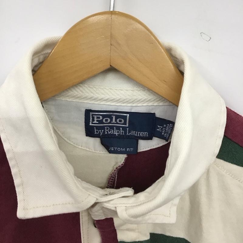 ポロバイラルフローレン Polo by RALPH LAUREN カットソー 長袖 長袖カットソー ラグビーシャツ M ロゴ、文字 マルチカラー / マルチカラー / multicolor メンズ USED 古着 中古 10159147