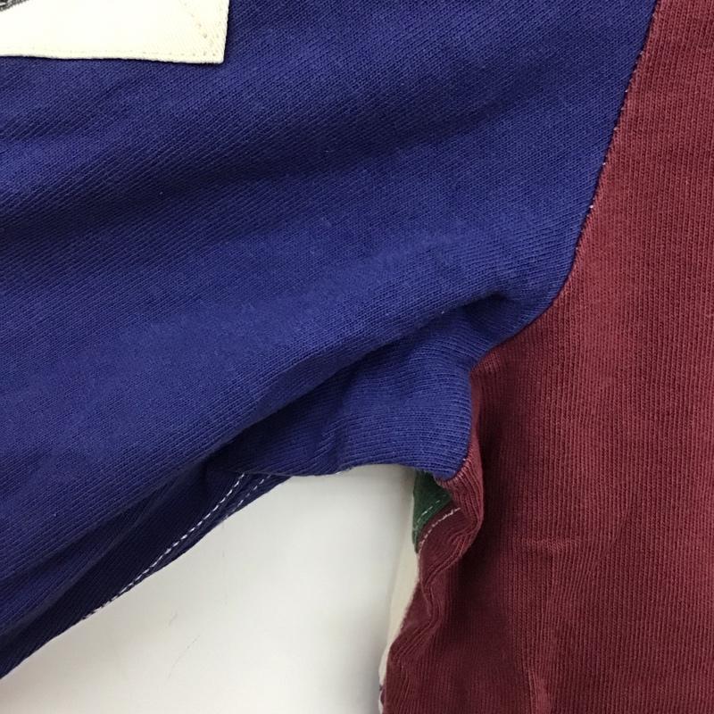 ポロバイラルフローレン Polo by RALPH LAUREN カットソー 長袖 長袖カットソー ラグビーシャツ M ロゴ、文字 マルチカラー / マルチカラー / multicolor メンズ USED 古着 中古 10159147