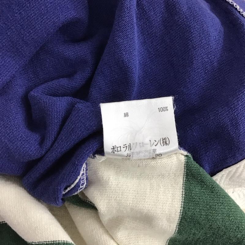 ポロバイラルフローレン Polo by RALPH LAUREN カットソー 長袖 長袖カットソー ラグビーシャツ M ロゴ、文字 マルチカラー / マルチカラー / multicolor メンズ USED 古着 中古 10159147