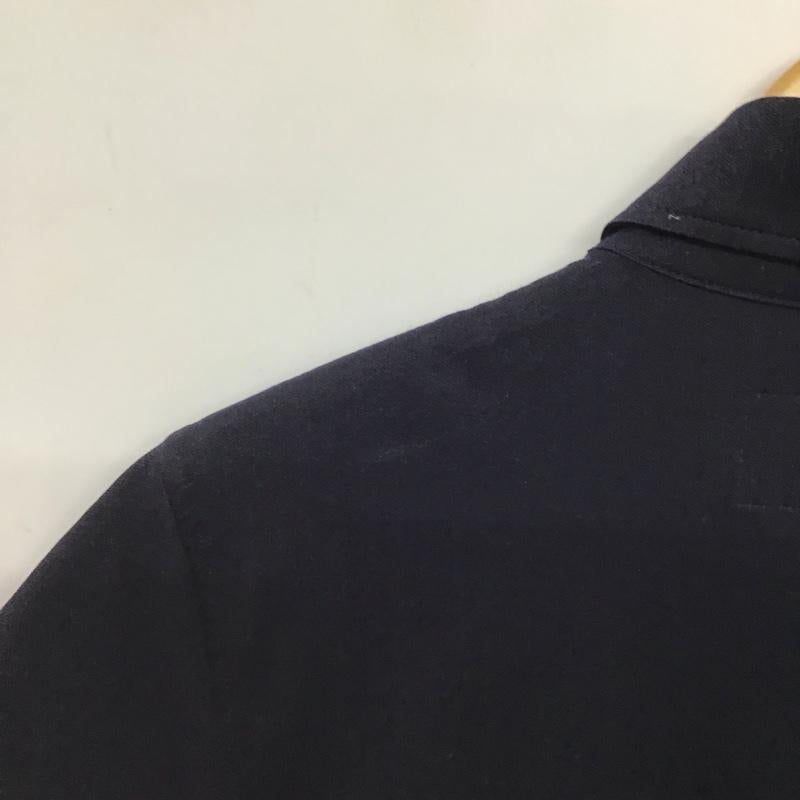 エーケーエム AKM シャツ、ブラウス 半袖 半袖シャツ 無地シャツ ポケットシャツ XL 無地 紺 / ネイビー / navy メンズ USED 古着 中古 10159148