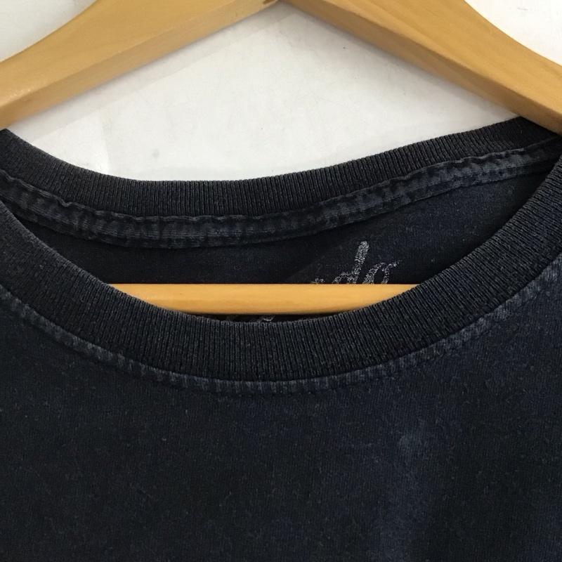 古着 USED Tシャツ 半袖 半袖カットソー プリントTシャツ クルーネックカットソー プリント ダークグレー / ダークグレー / メンズ USED 古着 中古 10159150