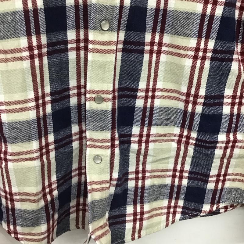 ラングラー Wrangler シャツ、ブラウス 長袖 長袖シャツ チェックシャツ カラーシャツ L チェック マルチカラー / マルチカラー / multicolor メンズ USED 古着 中古 10159151