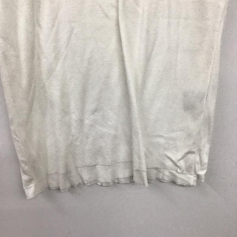 エーケーエム AKM Tシャツ 半袖 半袖カットソー プリントTシャツ Vネックカットソー XL 無地 白 / ホワイト / white メンズ USED 古着 中古 10159161
