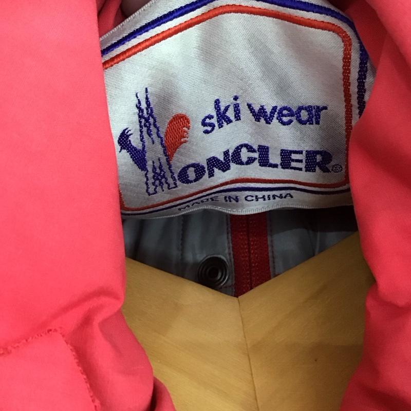 モンクレール MONCLER ジャケット、上着 ダウンジャケット 無地 桃 / ピンク / pink レディース USED 古着 中古 10159162