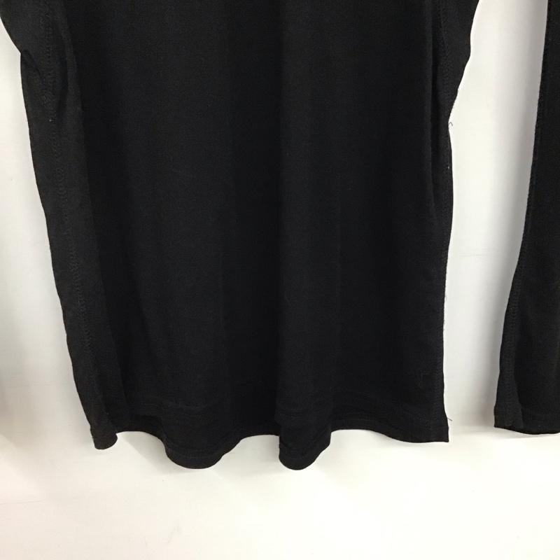 エーケーエム AKM カットソー 長袖 長袖カットソー Vネックカットソー L 無地 黒 / ブラック / black メンズ USED 古着 中古 10159165