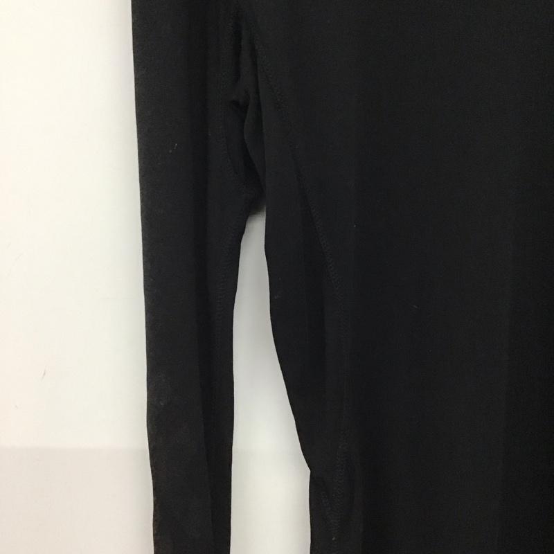 エーケーエム AKM カットソー 長袖 長袖カットソー Vネックカットソー L 無地 黒 / ブラック / black メンズ USED 古着 中古 10159165