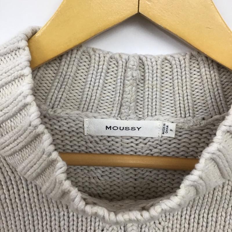 マウジー MOUSSY ニット、セーター 長袖 010BSS70-0320 SIDE SLIT BOTTOLE NECK KNIT FREE 無地 マルチカラー / マルチカラー / multicolor レディース USED 古着 中古 10159166