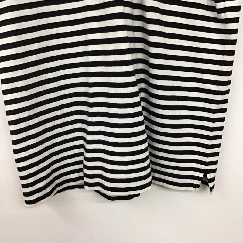 ドリスヴァンノッテン DRIES VAN NOTEN ポロシャツ 半袖 半袖ポロシャツ カラーシャツ 半袖カットソー M ボーダー柄 白 / ホワイト / white X 黒 / ブラック / black メンズ USED 古着 中古 10159167