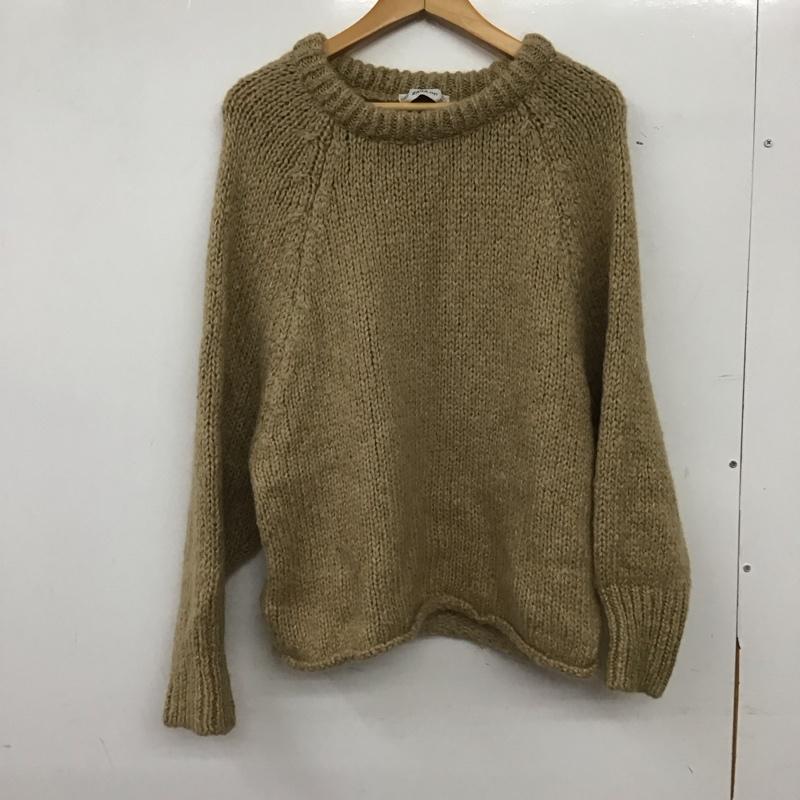 ザラ ZARA ニット、セーター 長袖 S 無地 ベージュ / ベージュ / beige レディース USED 古着 中古 10159169