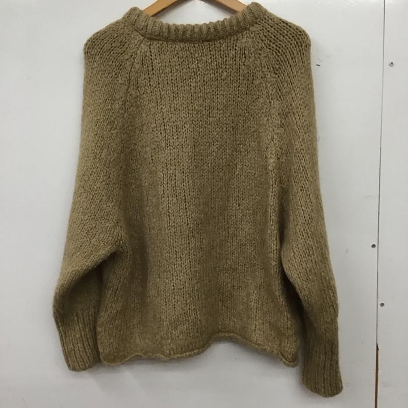 ザラ ZARA ニット、セーター 長袖 S 無地 ベージュ / ベージュ / beige レディース USED 古着 中古 10159169