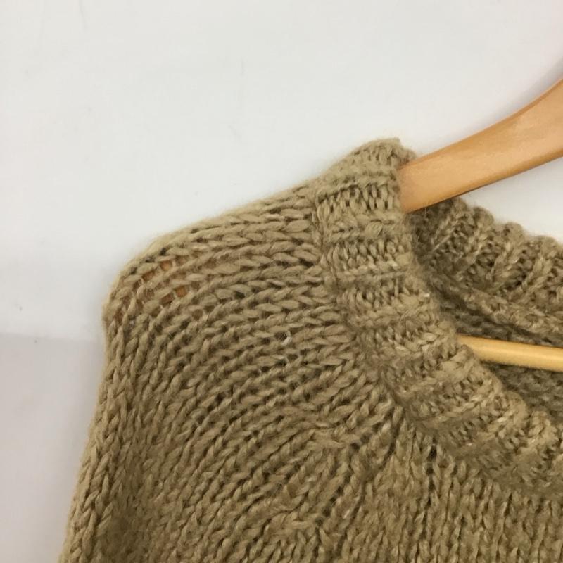 ザラ ZARA ニット、セーター 長袖 S 無地 ベージュ / ベージュ / beige レディース USED 古着 中古 10159169