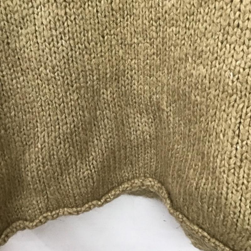 ザラ ZARA ニット、セーター 長袖 S 無地 ベージュ / ベージュ / beige レディース USED 古着 中古 10159169