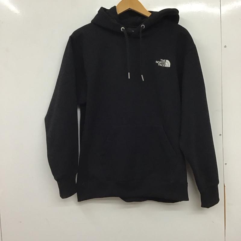 ザノースフェイス THE NORTH FACE パーカー 長袖 nt62235 スウェットパーカー M ロゴ、文字 黒 / ブラック / black メンズ USED 古着 中古 10159170