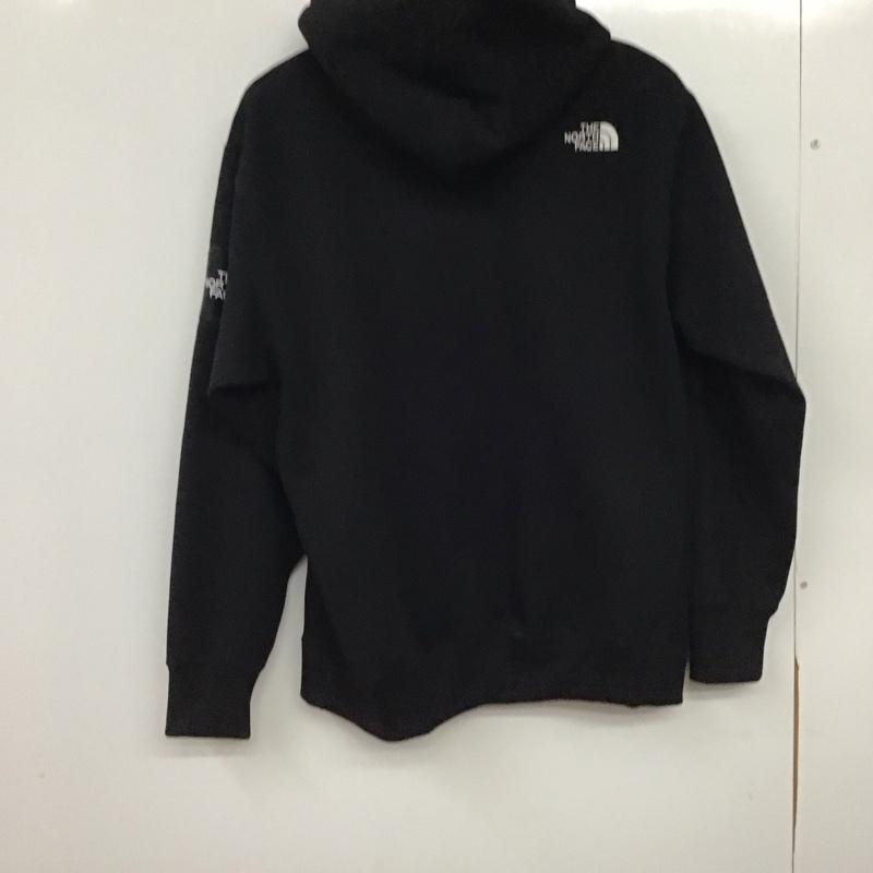 ザノースフェイス THE NORTH FACE パーカー 長袖 nt62235 スウェットパーカー M ロゴ、文字 黒 / ブラック / black メンズ USED 古着 中古 10159170