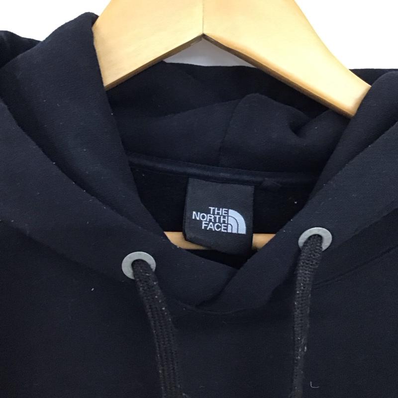 ザノースフェイス THE NORTH FACE パーカー 長袖 nt62235 スウェットパーカー M ロゴ、文字 黒 / ブラック / black メンズ USED 古着 中古 10159170