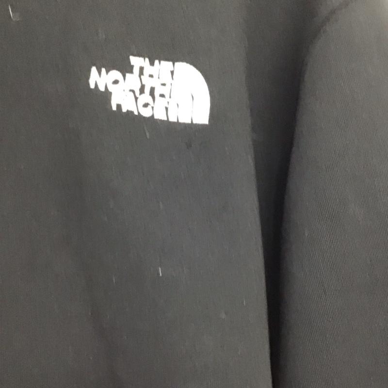 ザノースフェイス THE NORTH FACE パーカー 長袖 nt62235 スウェットパーカー M ロゴ、文字 黒 / ブラック / black メンズ USED 古着 中古 10159170