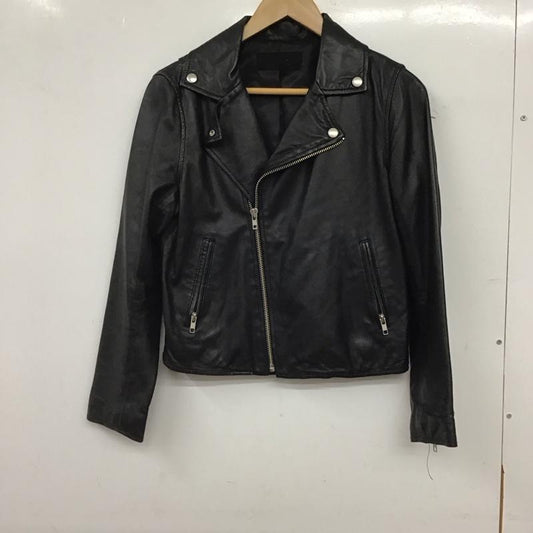 ジーナシス JEANASIS ジャケット、上着 ライダース JS270753N9 ダブルライダースジャケット FREE 無地 黒 / ブラック / black レディース USED 古着 中古 10159172