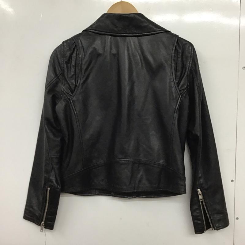 ジーナシス JEANASIS ジャケット、上着 ライダース JS270753N9 ダブルライダースジャケット FREE 無地 黒 / ブラック / black レディース USED 古着 中古 10159172
