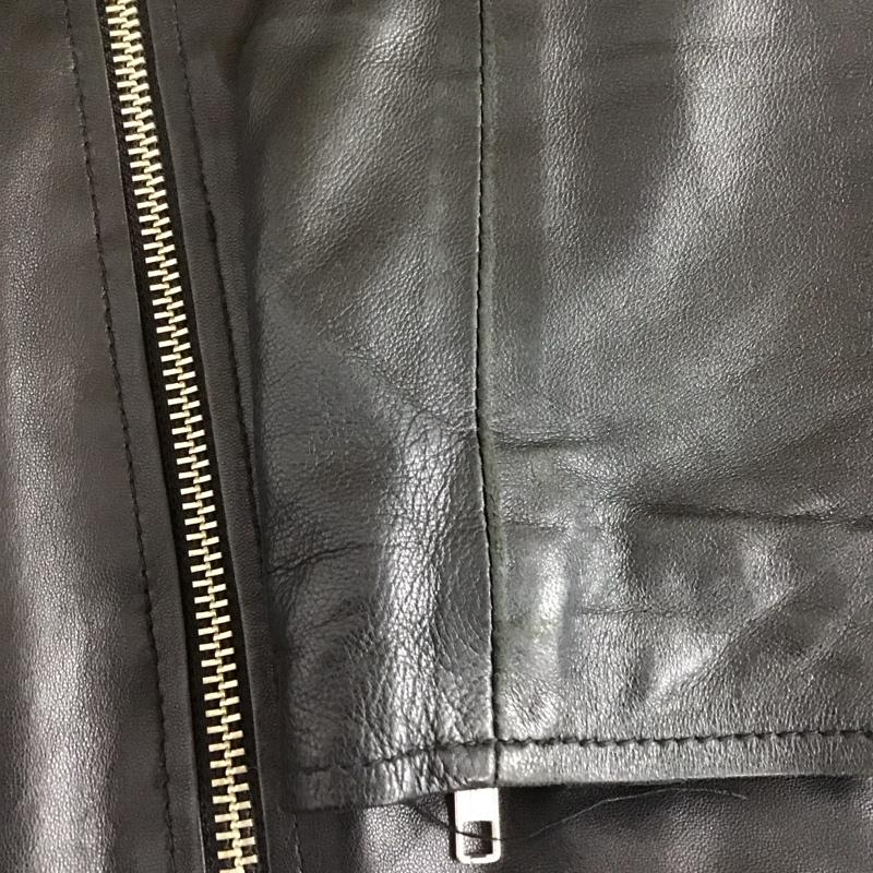 ジーナシス JEANASIS ジャケット、上着 ライダース JS270753N9 ダブルライダースジャケット FREE 無地 黒 / ブラック / black レディース USED 古着 中古 10159172